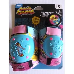Protective knee pads, elbow pads bell